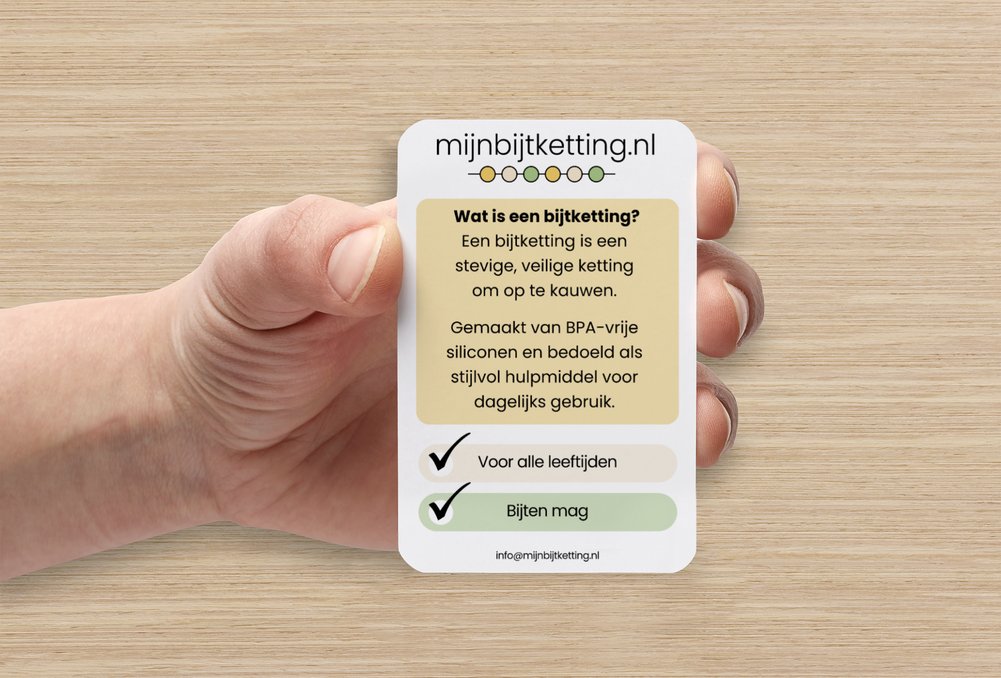 Invulbaar infokaartje